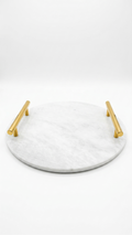 Luxe White Marble Platter