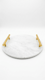 Luxe White Marble Platter