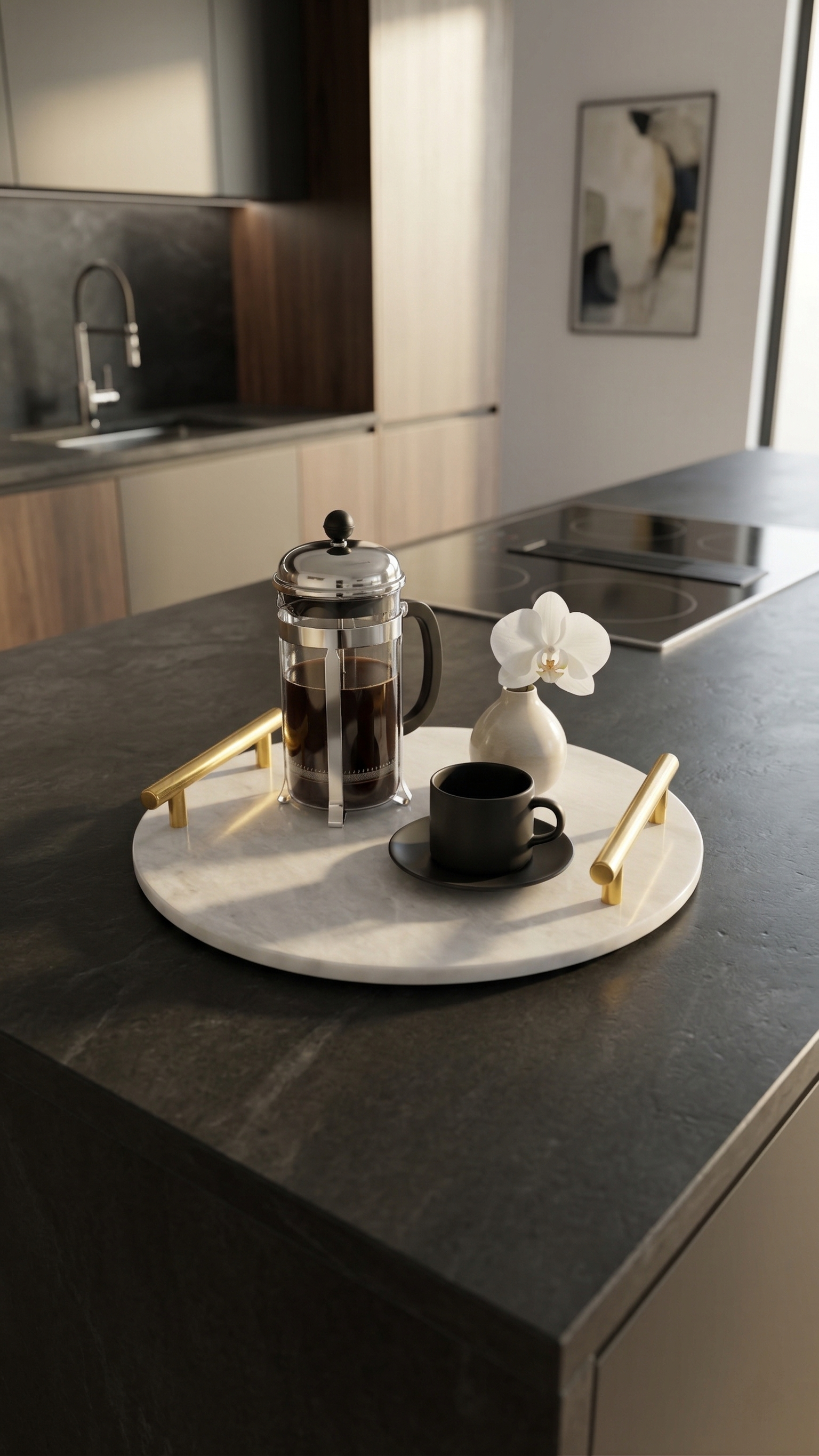 Luxe White Marble Platter