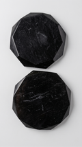 Facet Noir Coasters