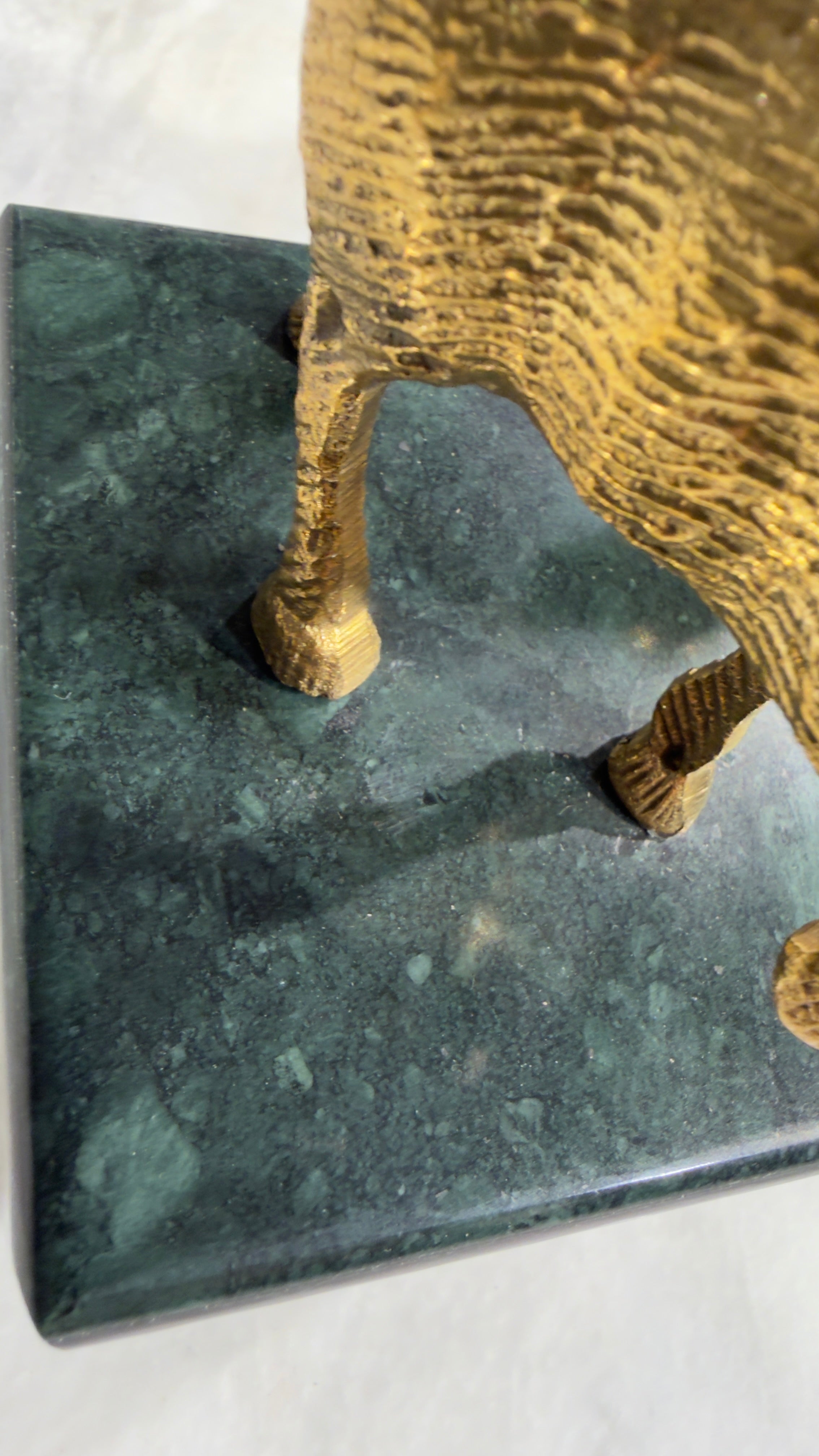 The 'Oasis' Golden Ibex Bookends