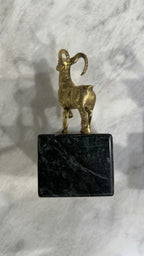 The 'Oasis' Golden Ibex Bookends