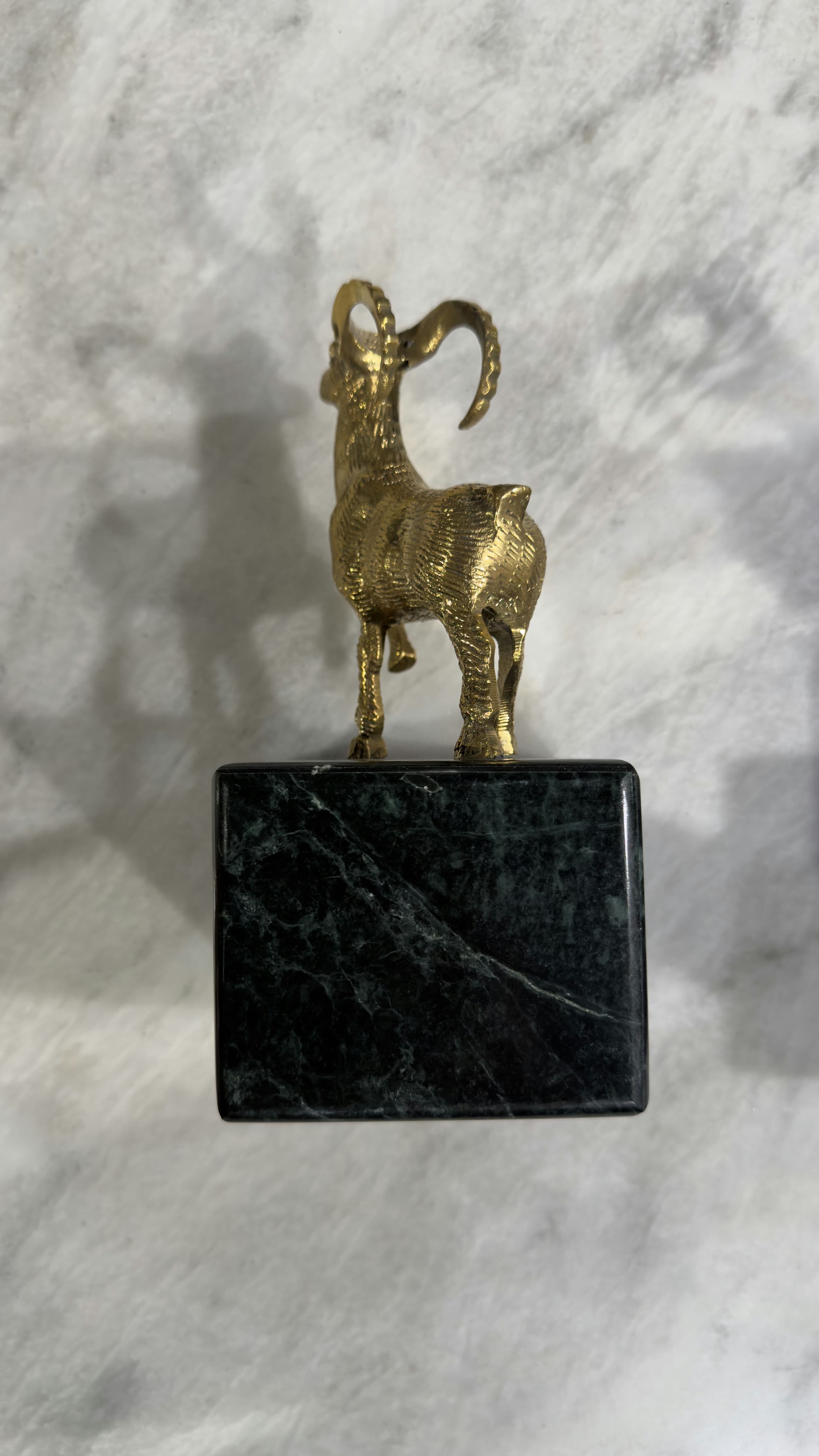 The 'Oasis' Golden Ibex Bookends