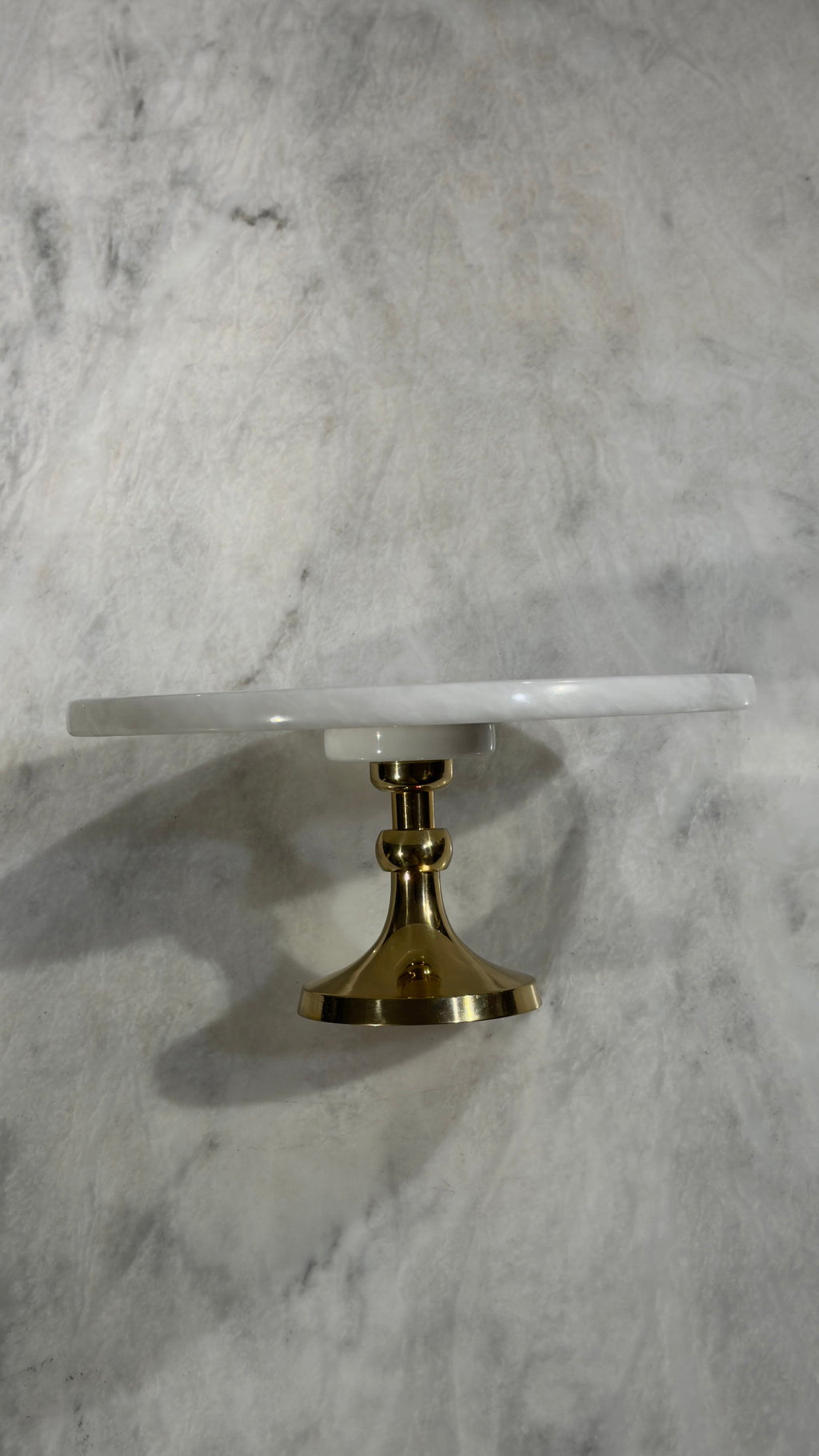 The 'Lumina' White Marble Pedestal